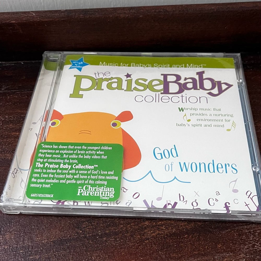 New Vintage 2004 The Praise Baby Collection God of Wanders CD